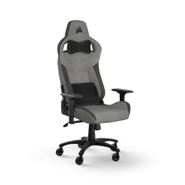 T3 RUSH Fabric Gaming Chair (2023) - Grey/Charcoal