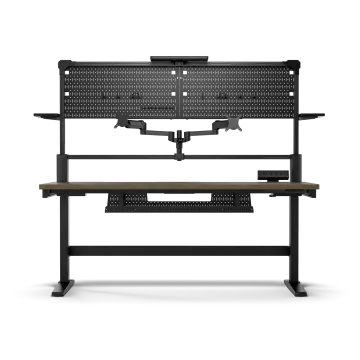 Platform:6 Creator Edition Desk - Wood, Dark Walnut Stain
