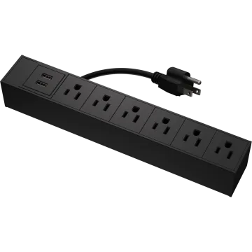 Platform Series Six-Port Power Strip