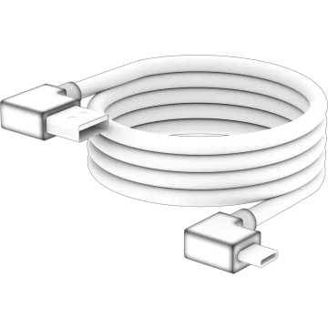 Platform Series USB Cable for In-Desk Storage Cubby