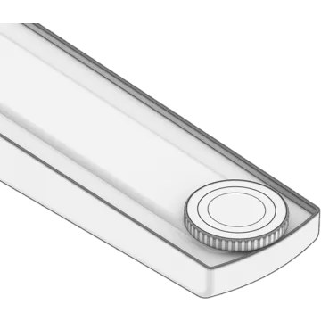 Platform Series Screw-in Circular Foot Pads for Feet