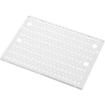 Platform系列用于侧面安装的白色钉板