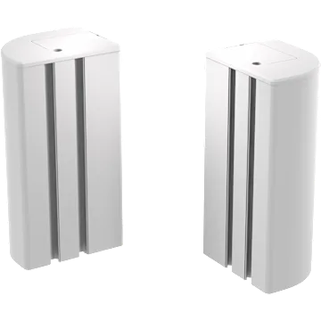 Platform Series Corner Post Supports - White