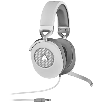 HS65 SURROUND Wired Gaming Headset — White