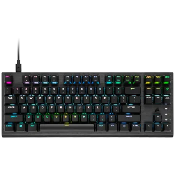 K60 PRO TKL RGB Tenkeyless Optical-Mechanical Gaming Keyboard — CORSAIR OPX Switch — (NA)