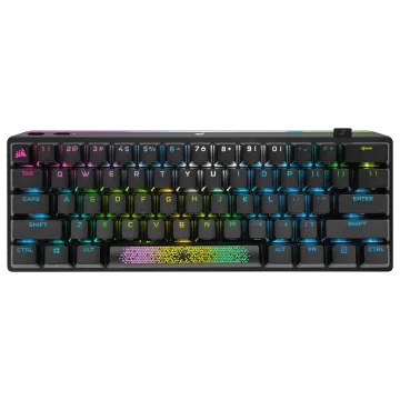 K70 PRO MINI WIRELESS 60% Mechanical CHERRY MX Red Switch Keyboard with RGB Backlighting - Black