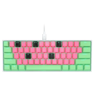 K65 RGB MINI 60% Mechanical Gaming Keyboard — CHERRY MX SPEED — Watermelon Blast