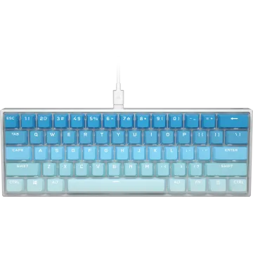 K65 RGB MINI 60% Mechanical Keyboard – Ethereal Blue