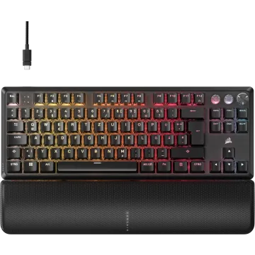K70 PRO TKL High-Performance Hall Effect Programmable Gaming Keyboard with Rapid Trigger (DE)