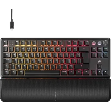 K70 PRO TKL High-Performance Hall Effect Programmable Gaming Keyboard with Rapid Trigger (UK)