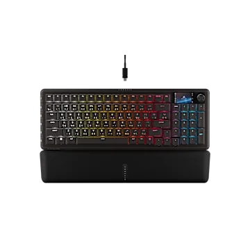 VANGUARD 96 Mechanical Gaming Keyboard, CORSAIR MLX Plasma (TH)