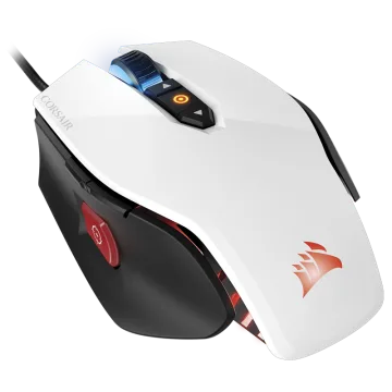 Corsair Gaming M65 RGB Laser Gaming Mouse — White