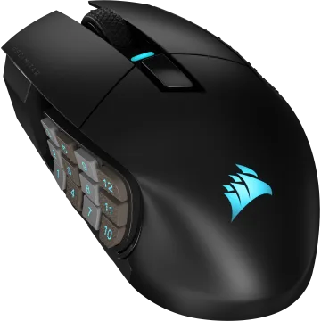 SCIMITAR ELITE WIRELESS MMO Gaming Mouse