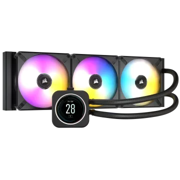 iCUE H150i ELITE LCD Display Liquid CPU Cooler