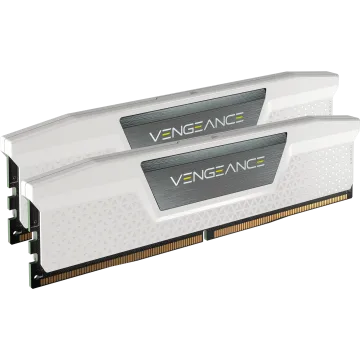 VENGEANCE® 32GB (2x16GB) DDR5 DRAM 6400MT/s CL36 AMD EXPO & Intel XMP Memory Kit — White