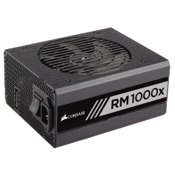 RMx Series™ RM1000x — 1000 Watt 80 PLUS® Gold Certified Fully Modular PSU