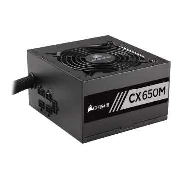 CX Series™ CX650M — 650 Watt 80 PLUS® Bronze Certified Modular ATX PSU