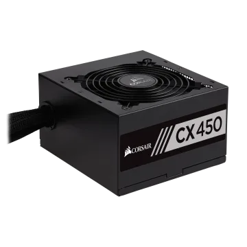 CX Series™ CX450 — 450 Watt 80 PLUS® Bronze Certified ATX PSUs