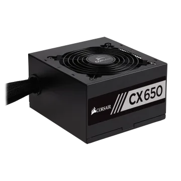 CX Series™ CX650 — 650 Watt 80 PLUS® Bronze Certified ATX PSU (KR)
