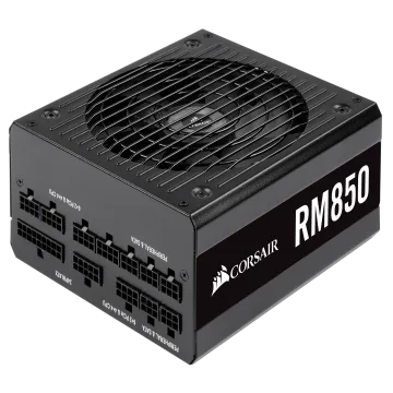 RM Series RM850 — Fonte de Alimentação totalmente modular de 850 Watts e com a certificação 80 PLUS Gold