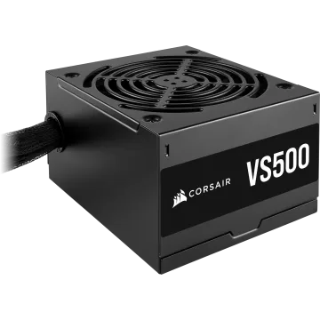 VS Series™ VS500 — 500 Watt 80 PLUS® Certified Non-Modular ATX PSU