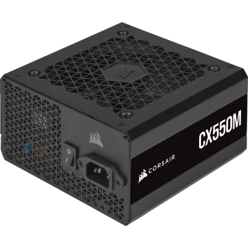 CX-M Series™ CX550M — 550 Watt 80 PLUS Bronze Semi Modular ATX PSU (AR)