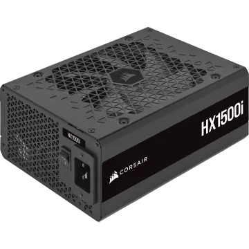 HXi Series™ HX1500i Fully Modular Ultra-Low Noise Platinum ATX 1500 Watt PC Power Supply (Refurbished)