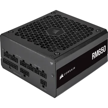 RM Series™ RM650 — 650 Watt 80 PLUS Gold Fully Modular ATX PSU (EU)