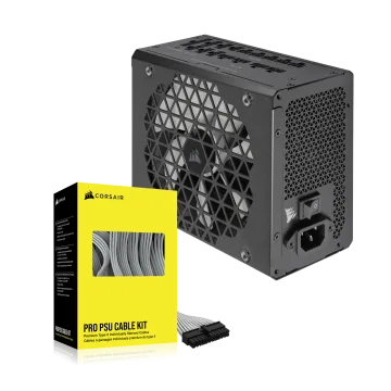 RM1200x Shift with Premium Sleeved Type-5 Pro Cables Kit - White