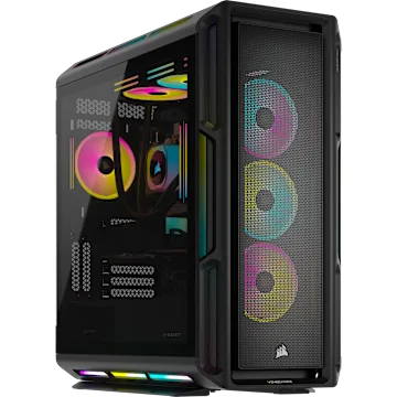 VENGEANCE a8200 Gaming PC: AMD Ryzen 7 9800X3D, GeForce RTX 5090, 64GB DDR5, 6TB (2TB/4TB) M.2 SSD, Win11 Pro