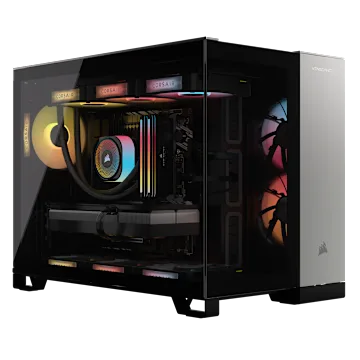 VENGEANCE i5200 Gaming PC - Black/Satin Gray: Intel Core Ultra 9 285K, GeForce RTX 5080, 32GB DDR5, 2TB M.2 SSD, Win11 Home