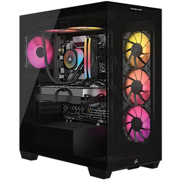 VENGEANCE i7500 Gaming PC: Intel Core i9-14900KF, GeForce RTX 5080, 32GB DDR5, 2TB M.2 SSD, Win11 Home