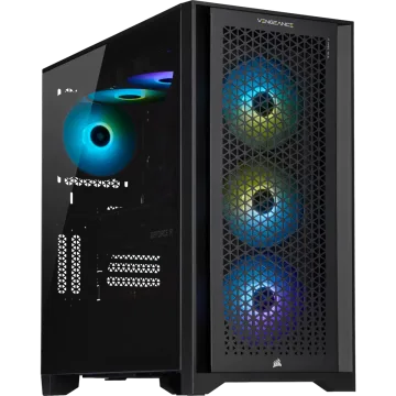 CORSAIR VENGEANCE a7200 Gaming PC: AMD Ryzen 5 5600X, AMD Radeon RX 6700 XT, 16GB DDR4 3200 MHz Memory, 1TB NVMe SSD