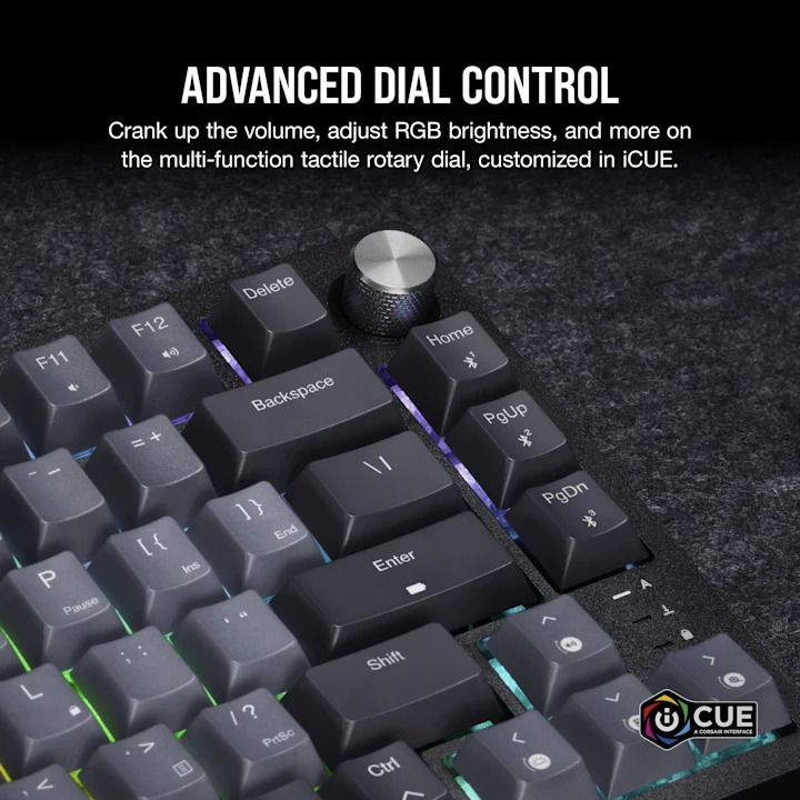 K65 PLUS WIRELESS 75% RGB Mechanical Gaming Keyboard