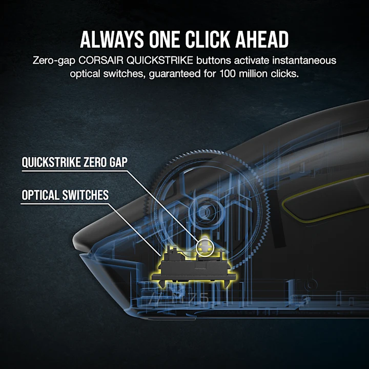 M75 WIRELESS Lightweight RGB Gaming Mouse