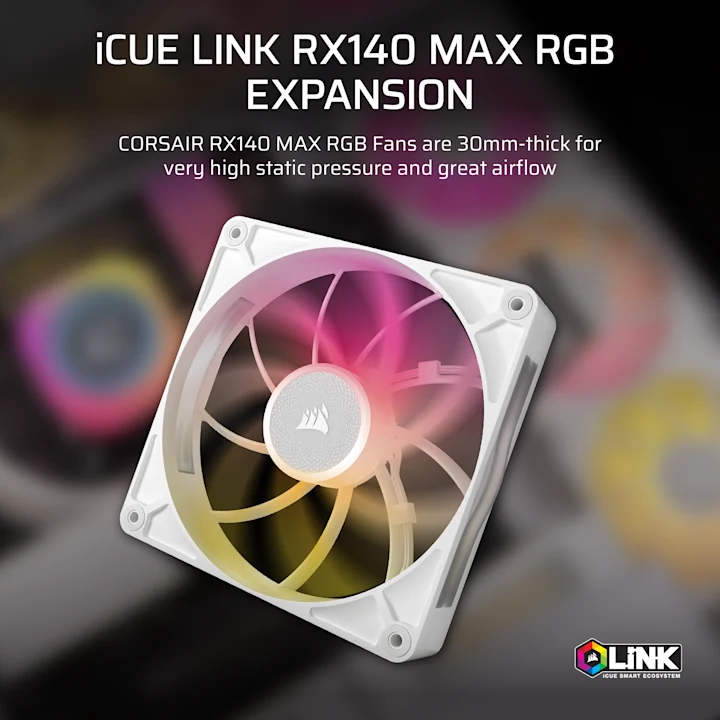 iCUE LINK RX140 MAX RGB