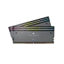 DOMINATOR® TITANIUM RGB 64GB (2x32GB) DDR5 DRAM 6000MT/s CL30 AMD EXPO & Intel XMP Memory Kit — Grey