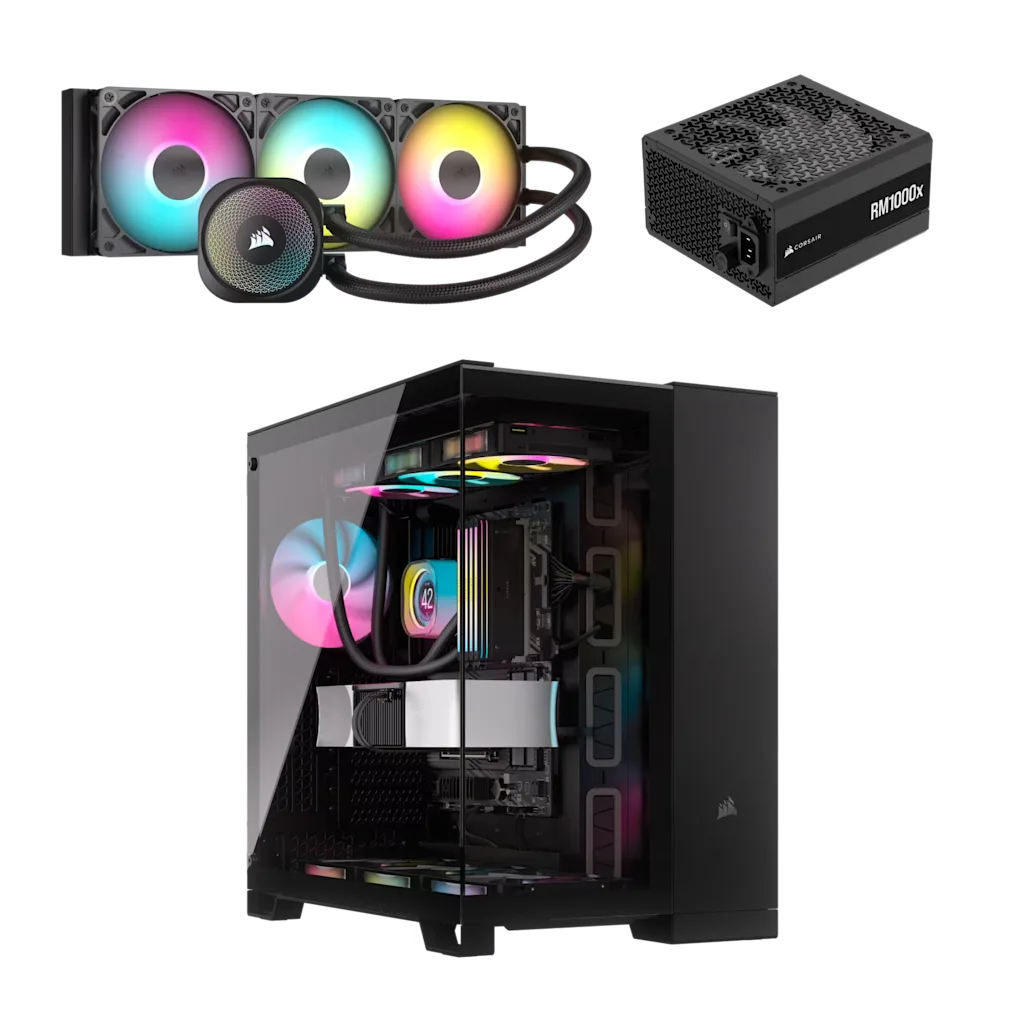 い出のひと時に、とびきりのおしゃれを！ 6500X-RGB-TG-BLACK-ALL-IN-ONE- メモリ