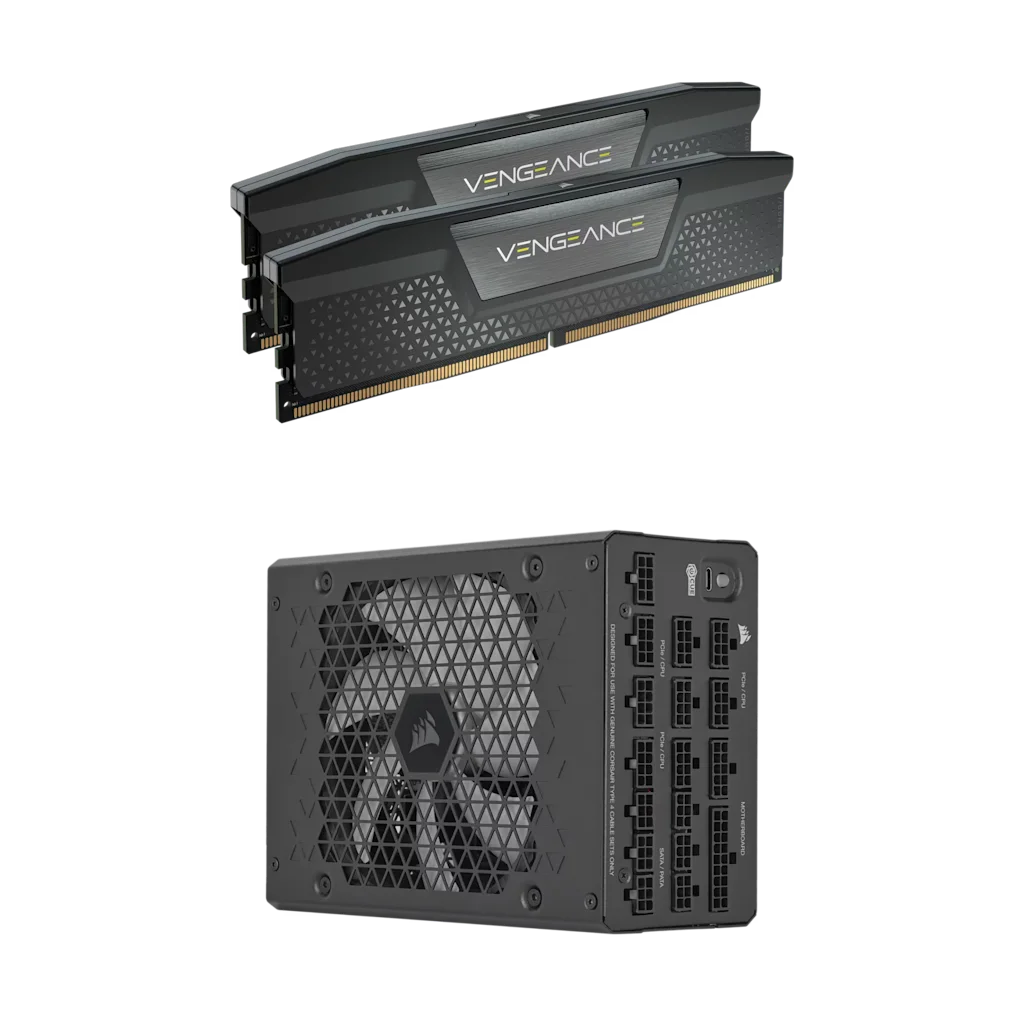 VENGEANCE® 128GB (2x64GB) DDR5 DRAM 6400MT/s CL42 Memory and