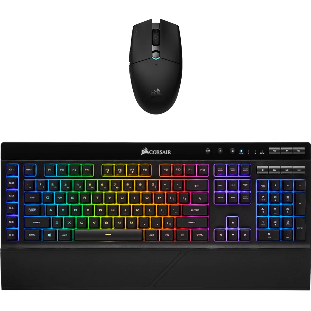 Corsair 2PC Wireless Gaming Bundle - K57 Wireless Keyboard