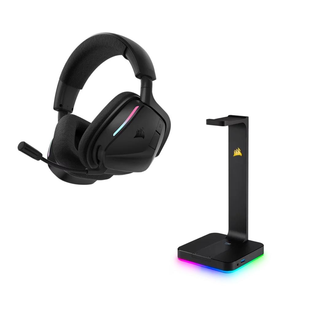 Void Wirelessv2 Gaming headset and ST100 Headset Stand