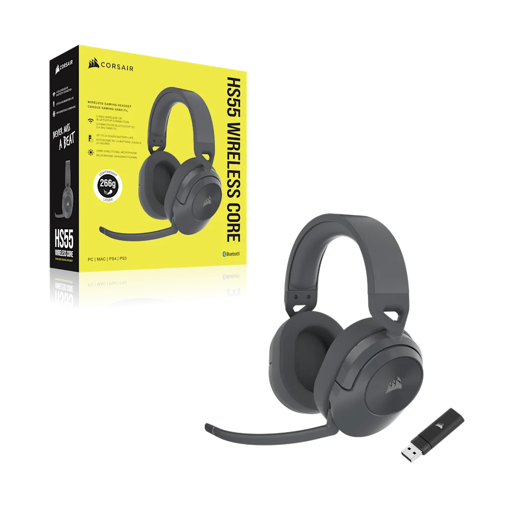 HS55 WIRELESS CORE Gaming Headset