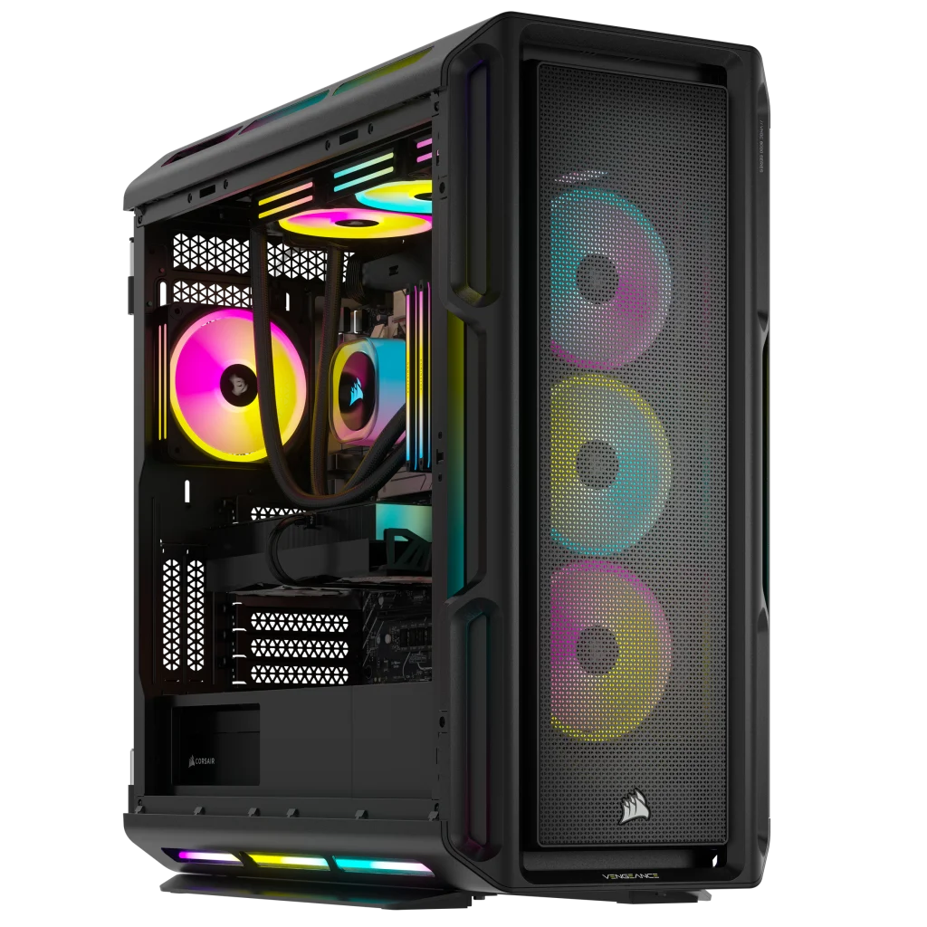 CORSAIR デスクトップ PC 16GB SSD 500GB HDD 2TB GeForce RTX