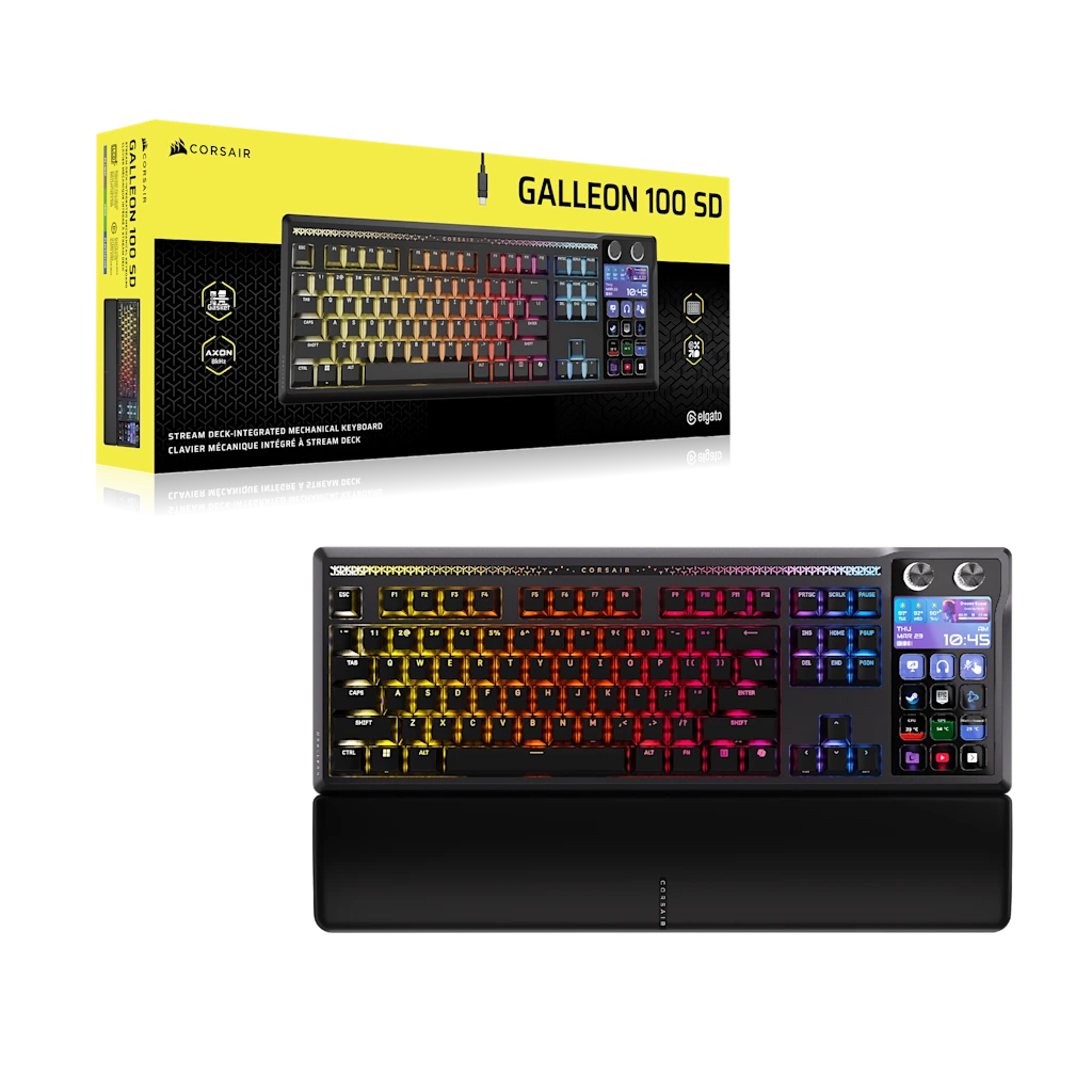 GALLEON 100 SD Stream Deck内蔵メカニカルキーボード (NA)