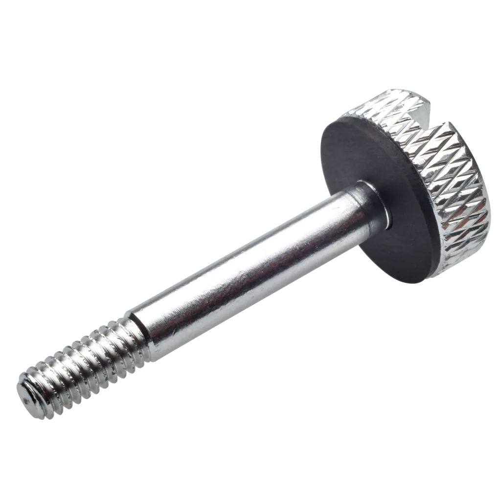Crystal Series 570X Clear (Silver) Anodized Aluminum Thumbscrews