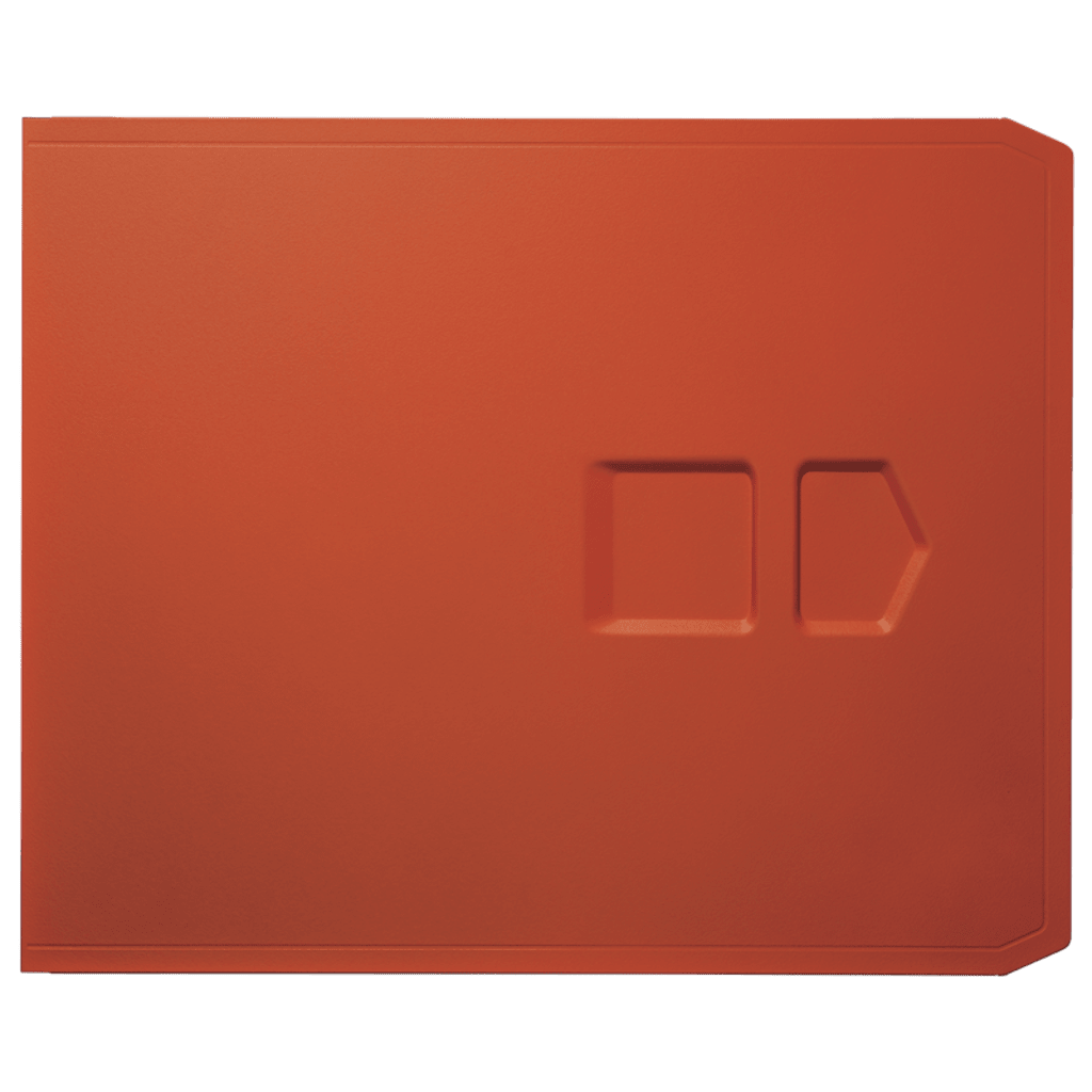 Graphite Series™ 230T Solid Side Panel Orange