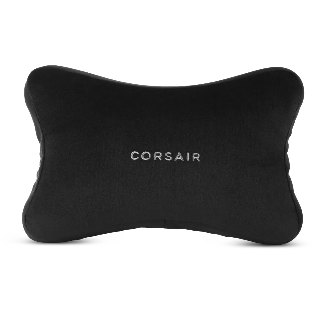 TC500 Magnetic Neck Pillow - Black, Microfiber with CORSAIR