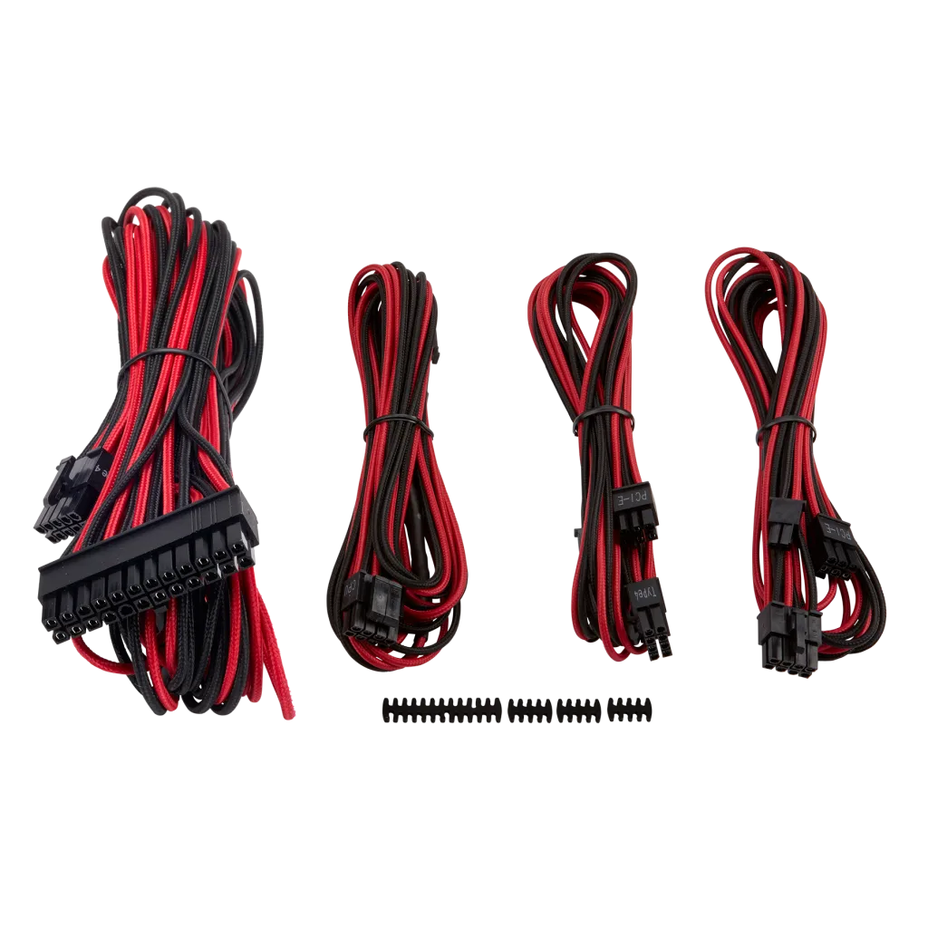 Premium Individually Sleeved PSU Cable Kit Starter Package, Type 4