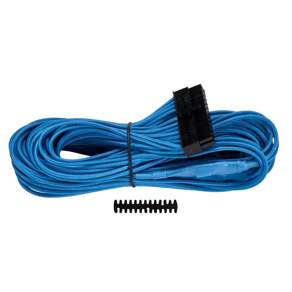 【即発送可能】 Individually Premium Sleeved 4 Type Cable, 24-Pin ATX 電源ユニット