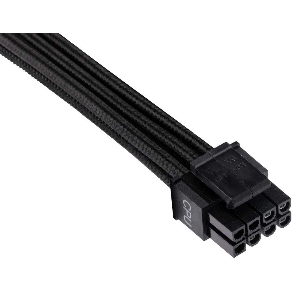 Black Starter Sleeved Cables – Premium Gen PSU Kit 4 4 Individually Type